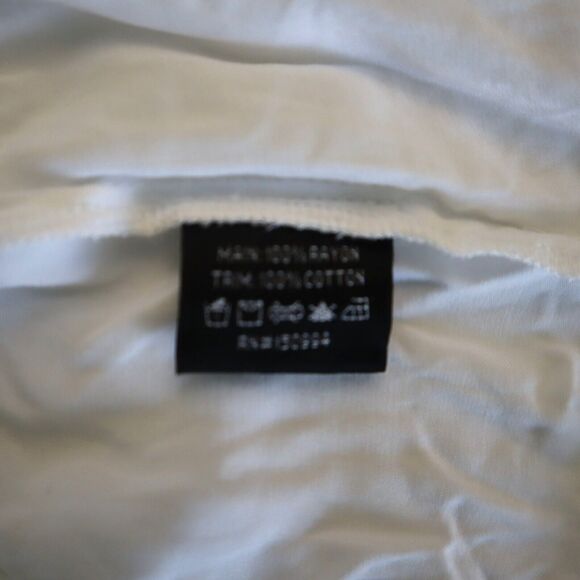 Belldini BW220020 Women's Sz Large White Boho Lace A-Line Silhouette Dress - Picture 10 of 11